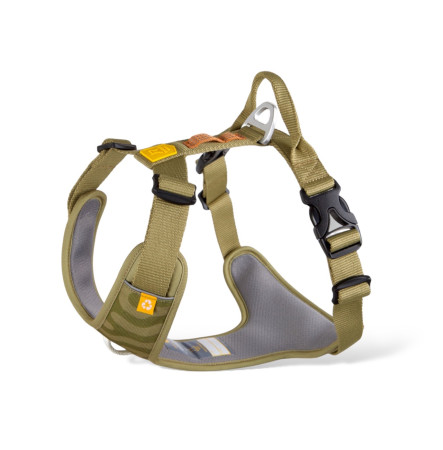 Woolly Wolf Шлея для собак Roam Harness Green Ripple XL